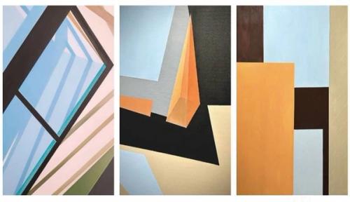 Luz y la geometría se funden en la exposición de Blanca Bonilla en Arrecife