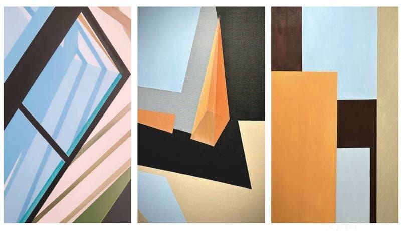 Luz y la geometría se funden en la exposición de Blanca Bonilla en Arrecife