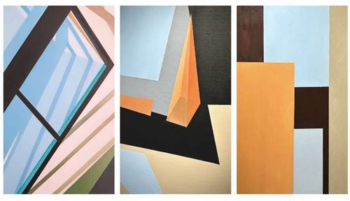 Luz y la geometría se funden en la exposición de Blanca Bonilla en Arrecife