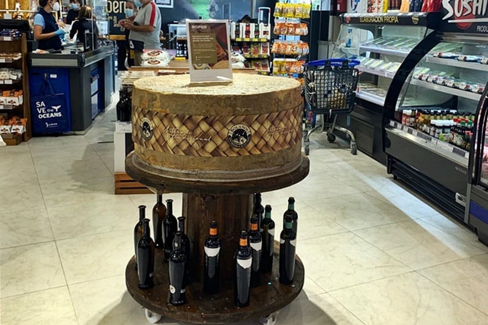 Llega a Lanzarote el queso curado “más grande del mundo”