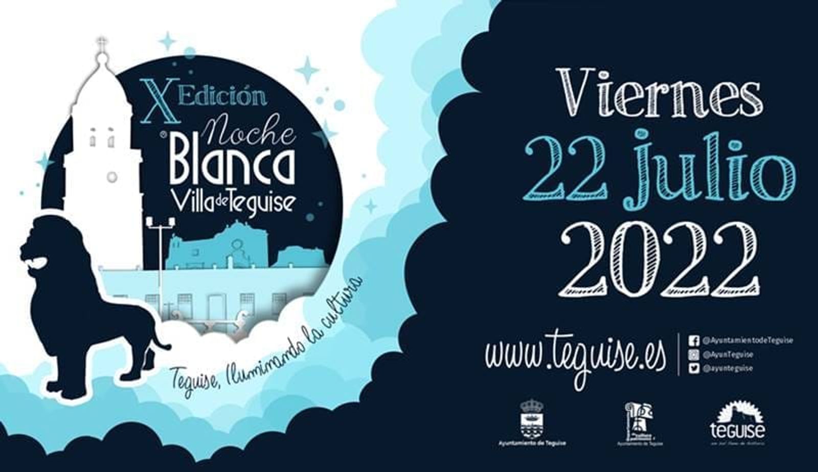 Programación de la Noche Blanca de Teguise 2022