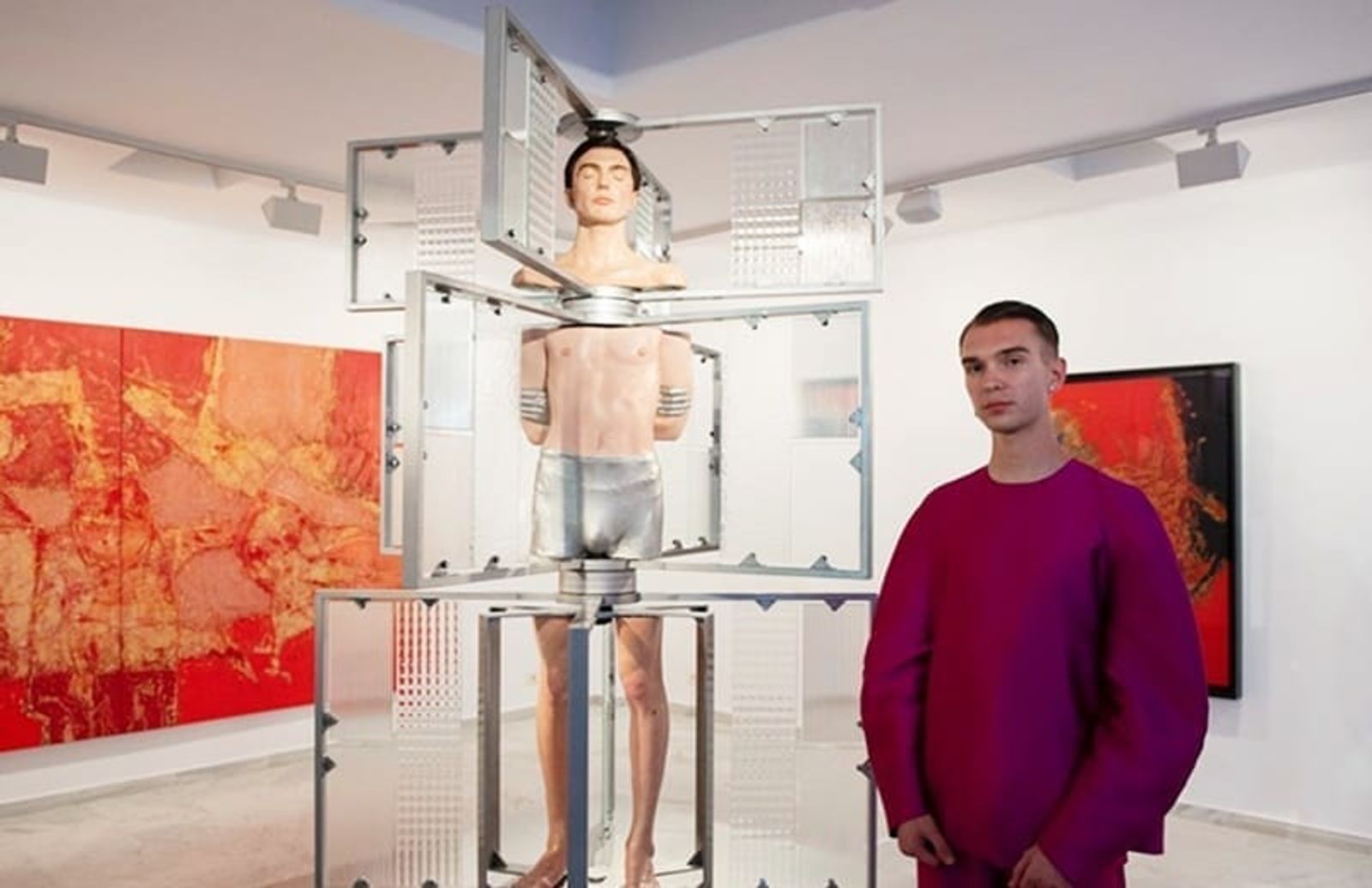 'Filip Custic en conversación con César Manrique', exposición 