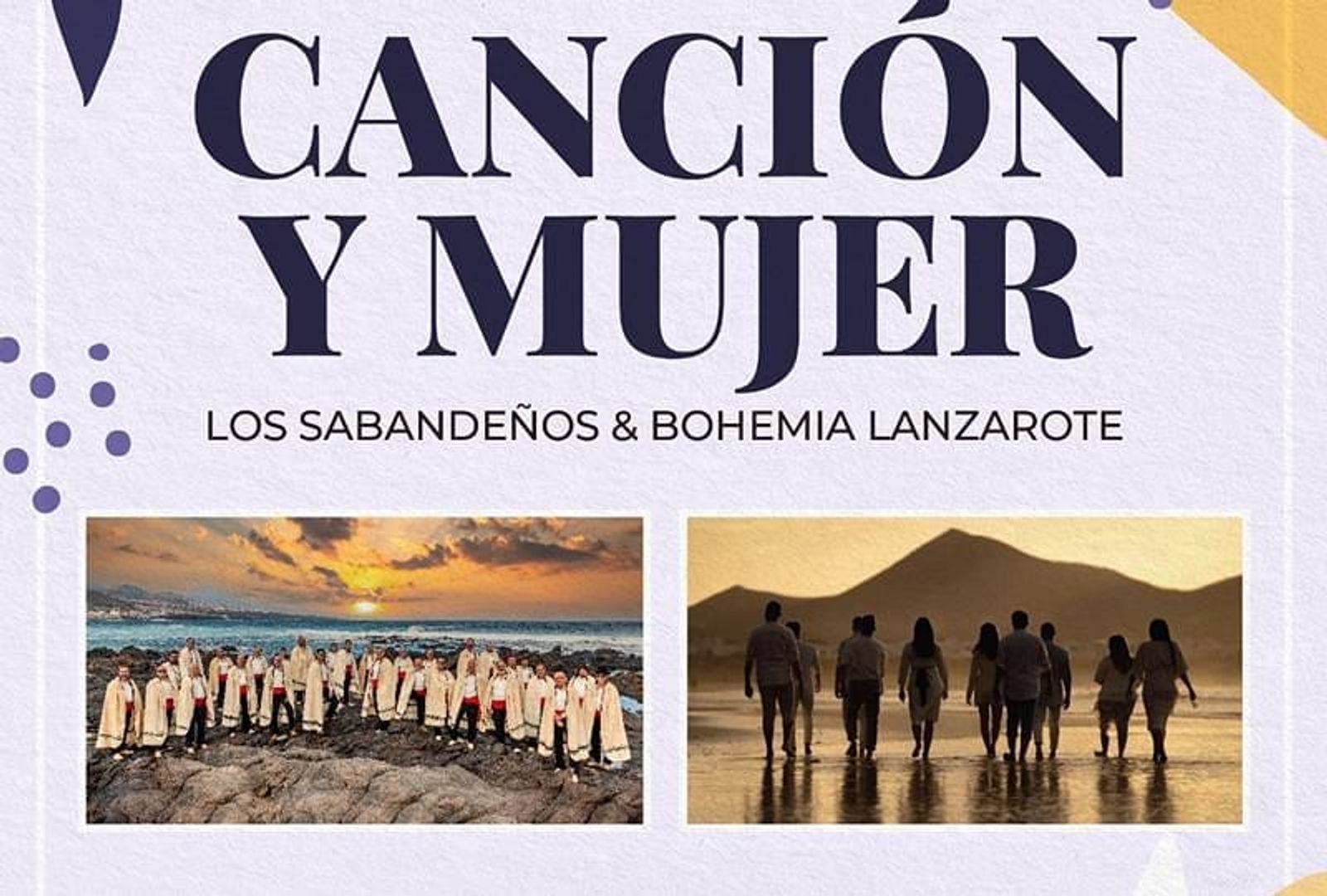 Los Sabandeños y Bohemia Lanzarote ofrecen el concierto ‘Canción y mujer’ en Jameos del Agua