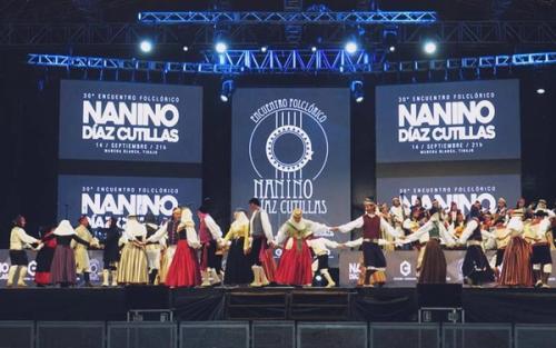 El Festival Nanino Díaz Cutillas reúne folclore de las ocho islas en Mancha Blanca