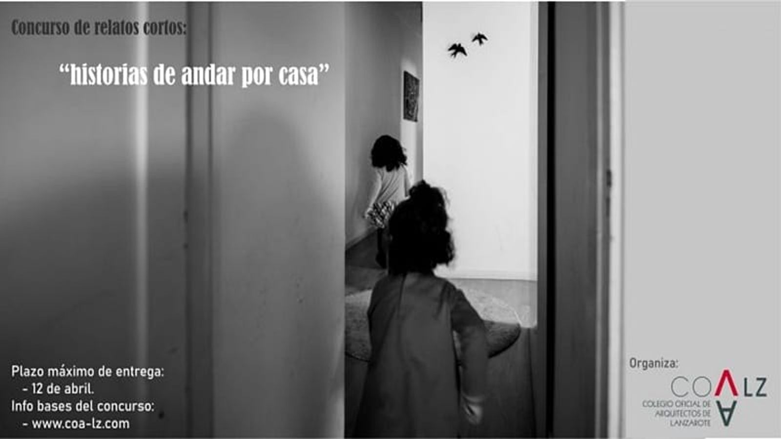 El Colegio de Arquitectos de Lanzarote convoca el concurso de relatos ‘Historias de andar por casa’