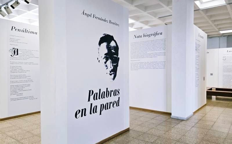 La Escuela de Arte Pancho Lasso inaugura la exposición ‘Palabras en la pared’