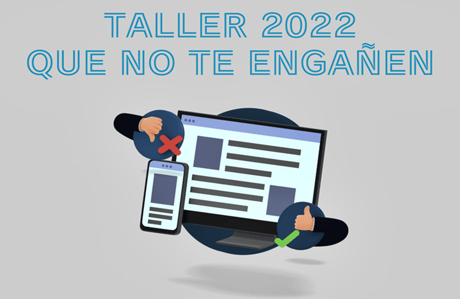 Abierta la inscripción gratuita de un taller para combatir noticias falsas en internet