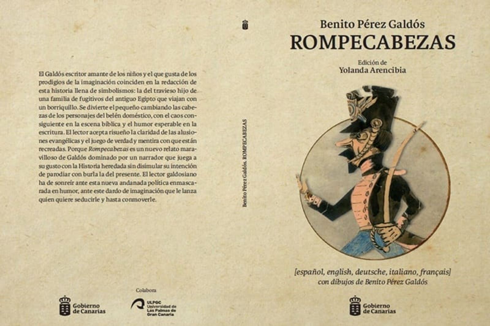 Presentada la edición multilingüe de ‘Rompecabezas’, el cuento de Pérez Galdós