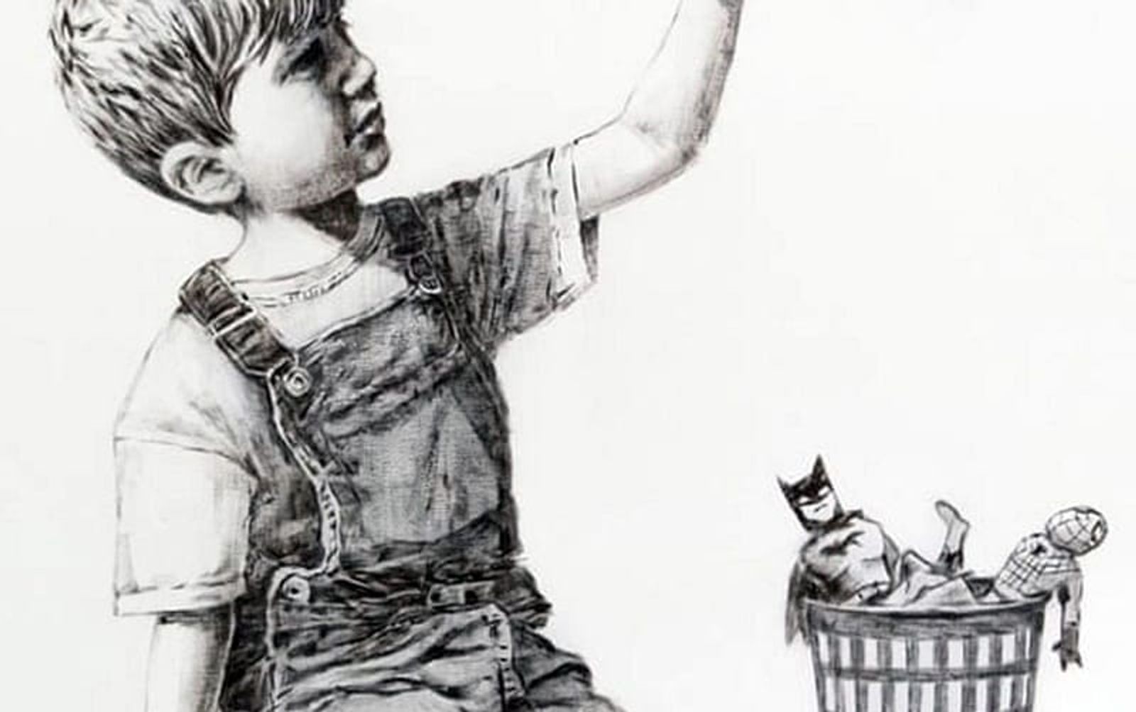 Banksy reaparece para rendir homenaje a los sanitarios que luchan contra el coronavirus