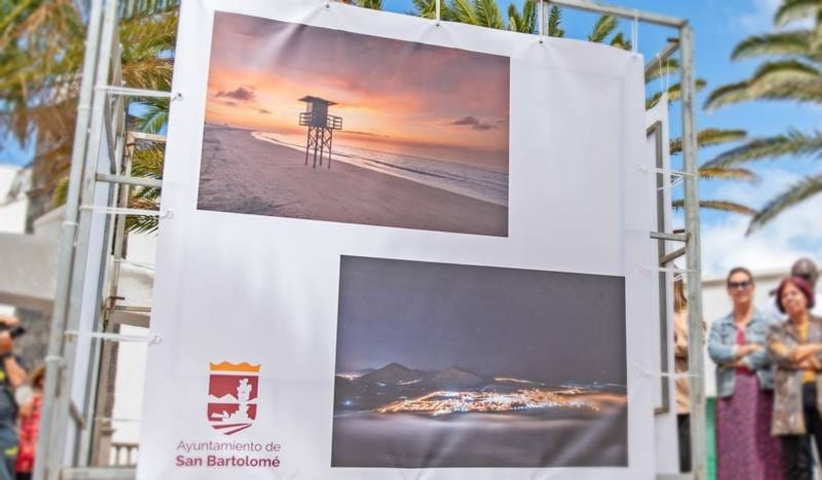 Exposición urbana del fotógrafo Juan Méndez en San Bartolomé
