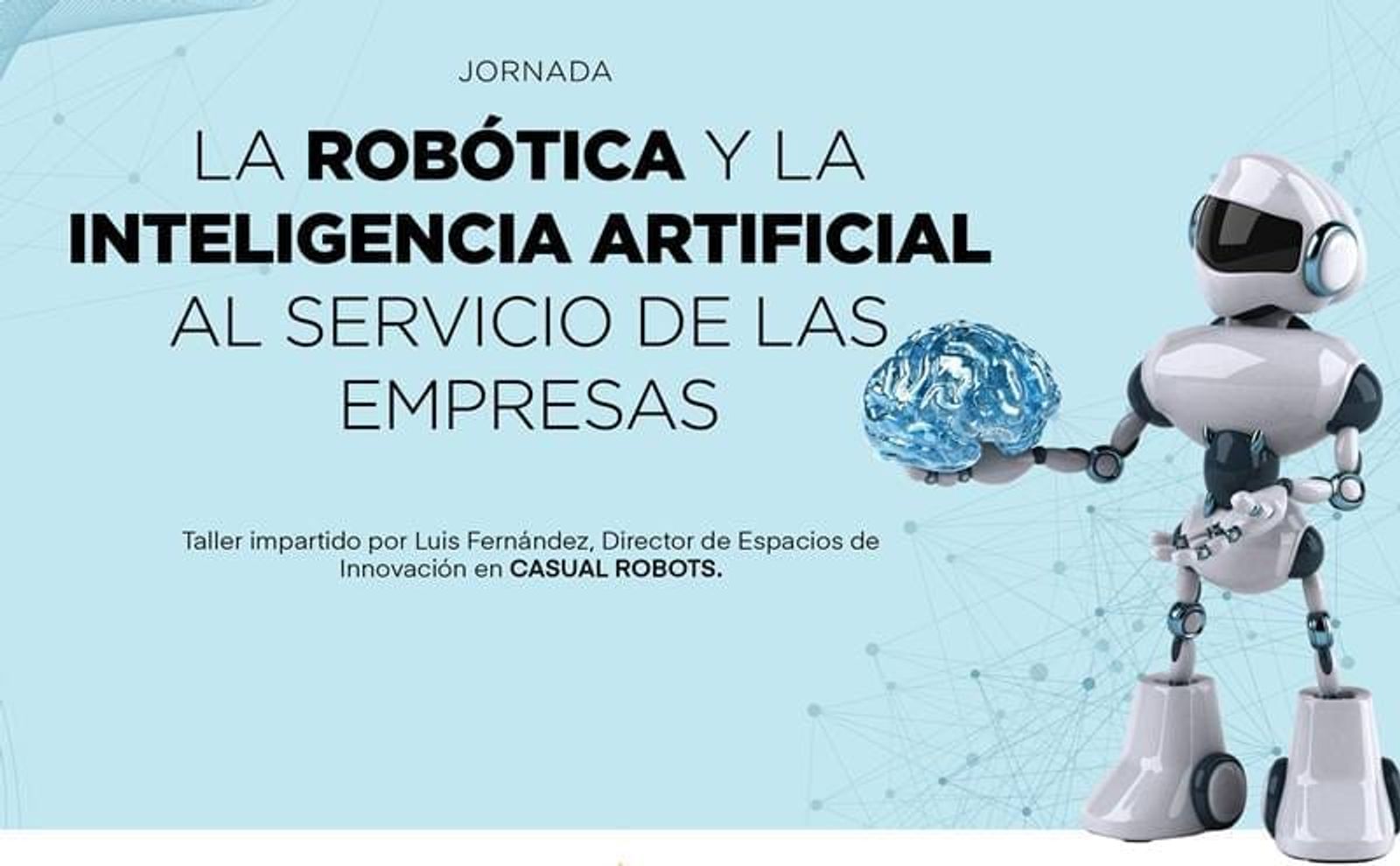 Jornada formativa sobre Robótica e Inteligencia Artificial para empresas y emprendedores