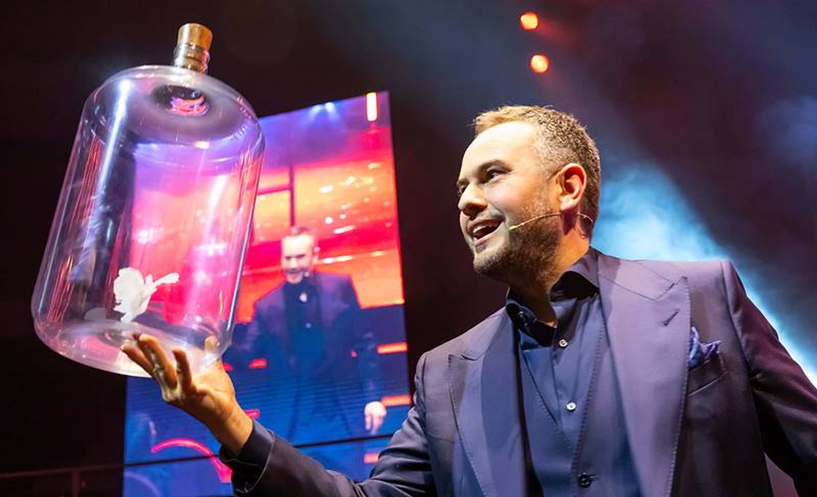 Jorge Blass lleva su espectáculo de magia familiar al Teatro Municipal de Tías