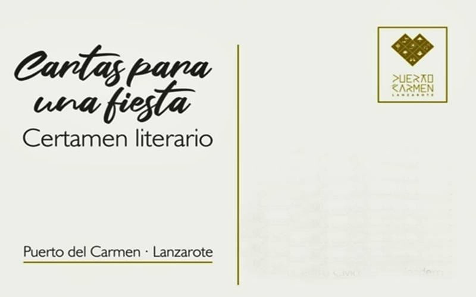 Abierto el plazo del certamen literario de ‘Cartas para una fiesta’