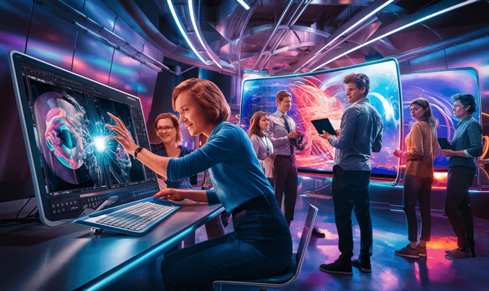 El colectivo United Kingdom imparte el taller “Creación de imágenes y vídeos con inteligencia artificial”