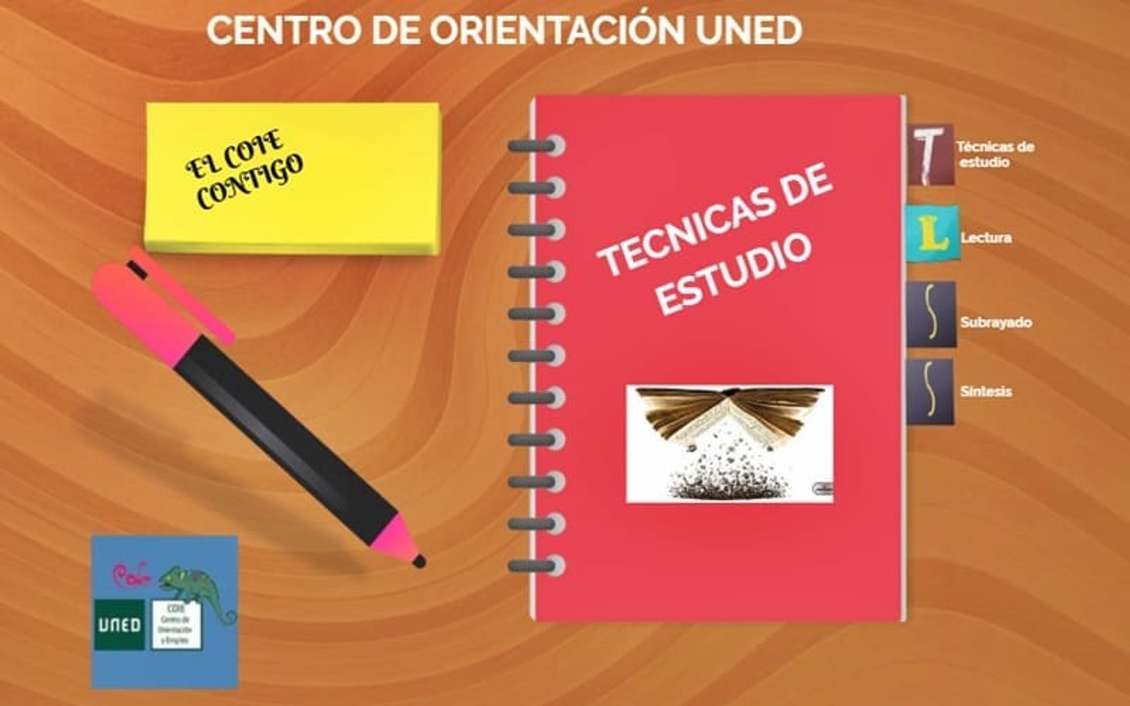 La UNED publica una guía con técnicas de estudio para ayudar a los estudiantes en este final de curso
