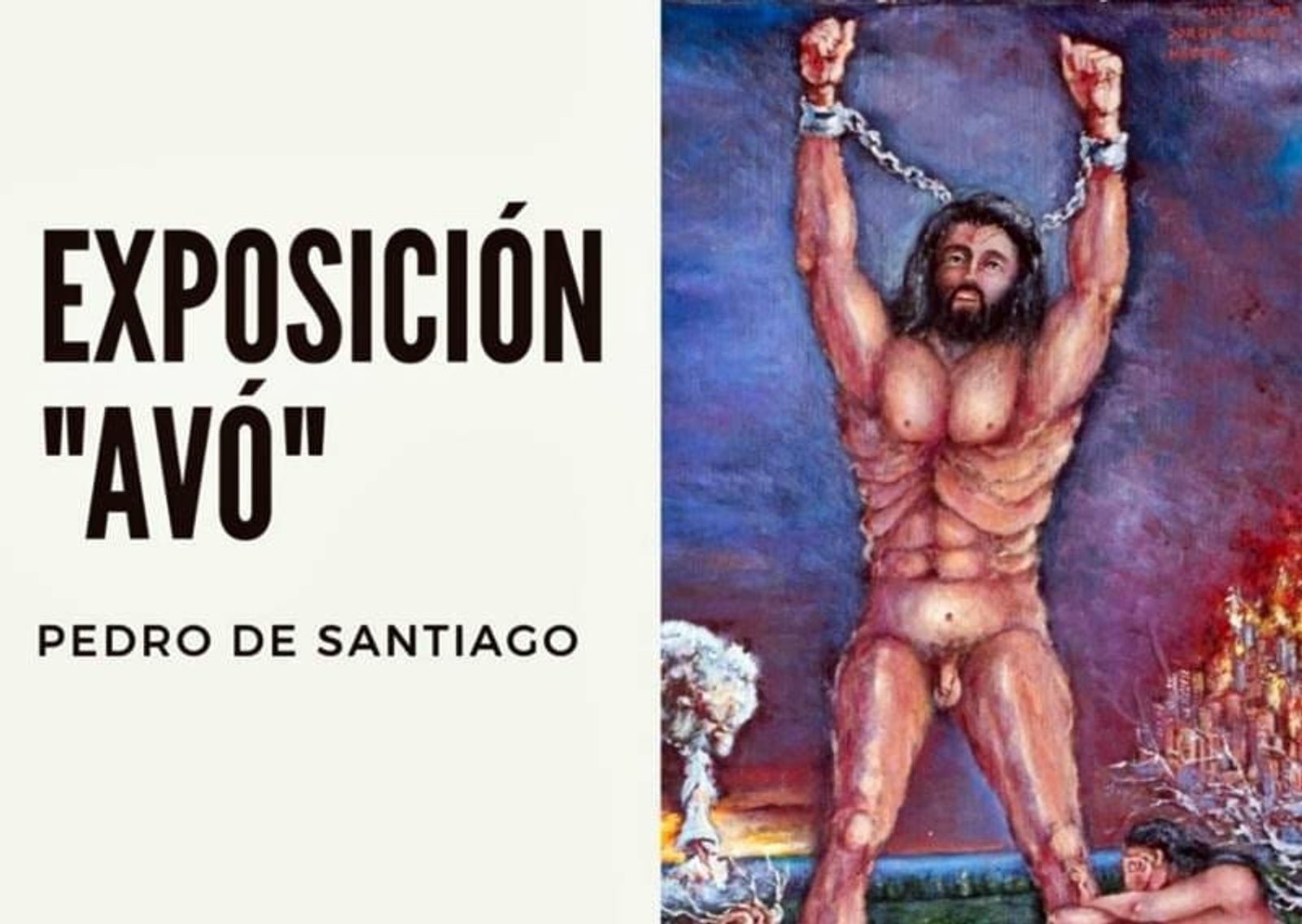 La actriz Nadia de Santiago presenta la exposición ‘Avó’ en la Ermita de Tías