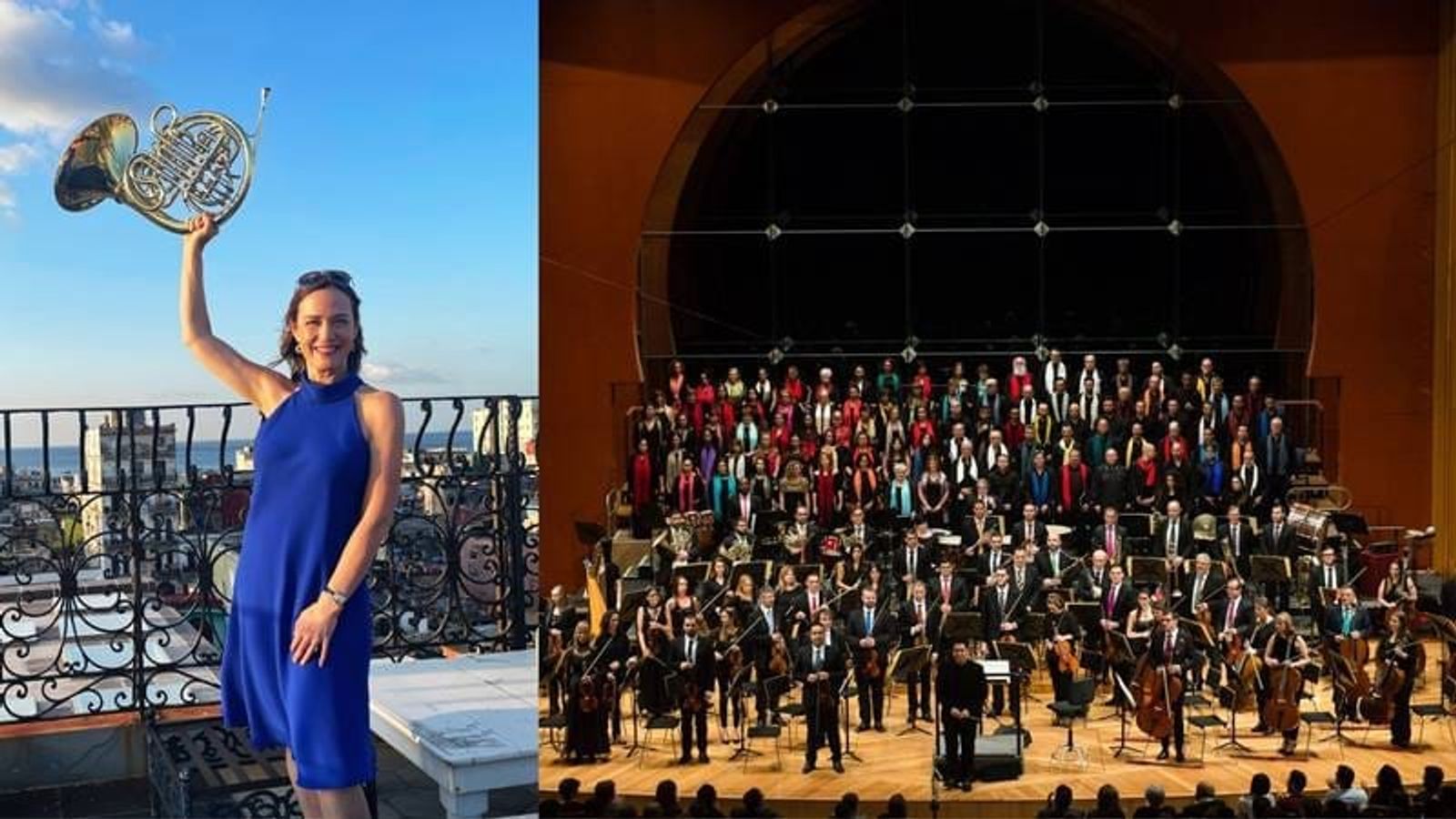 Sarah Willis y la Sinfónica de Las Palmas interpretan a Mozart a ritmo de mambo en Lanzarote