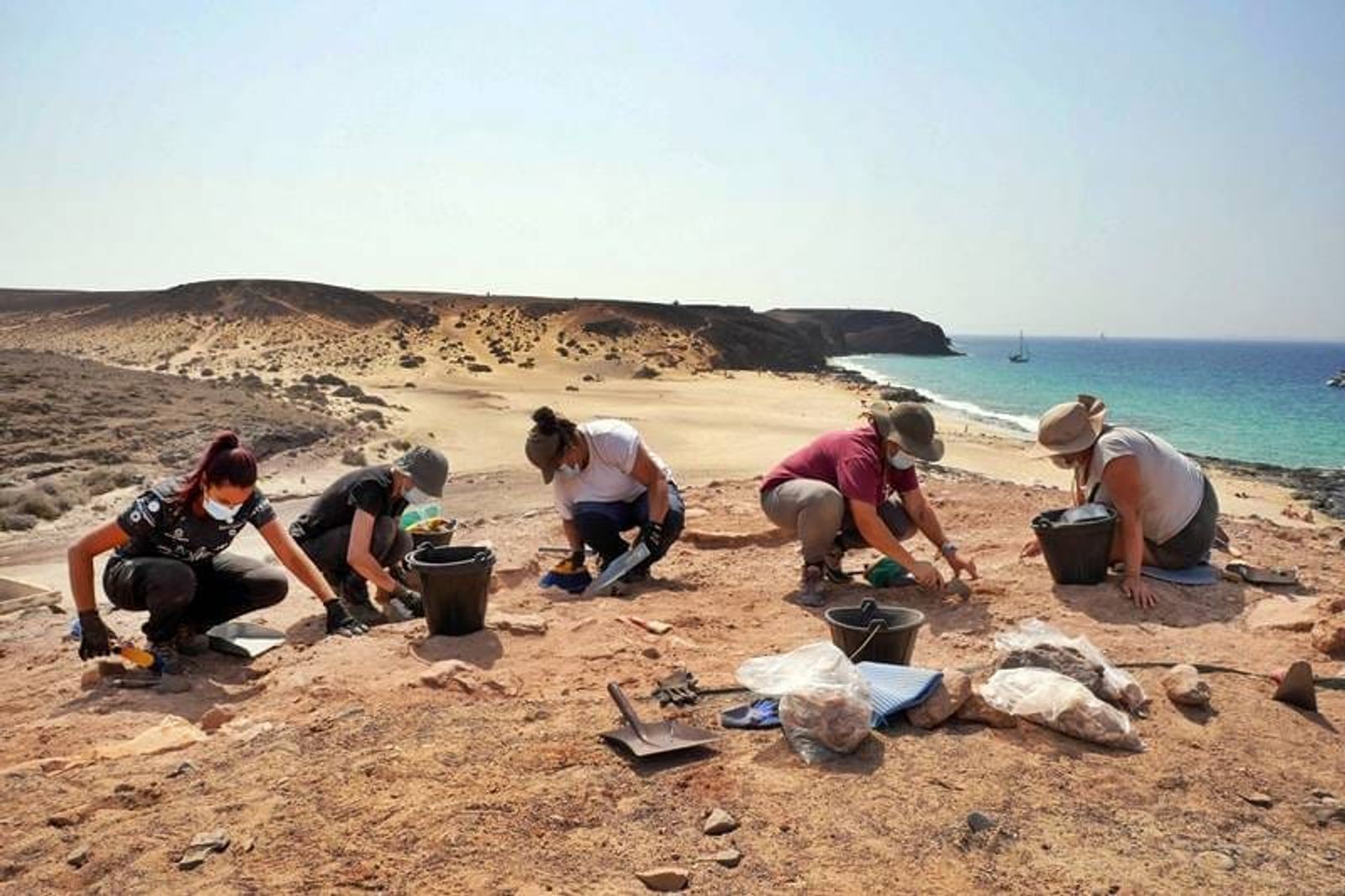 Una nueva investigación arqueológica descubre nuevas estructuras en San Marcial del Rubicón