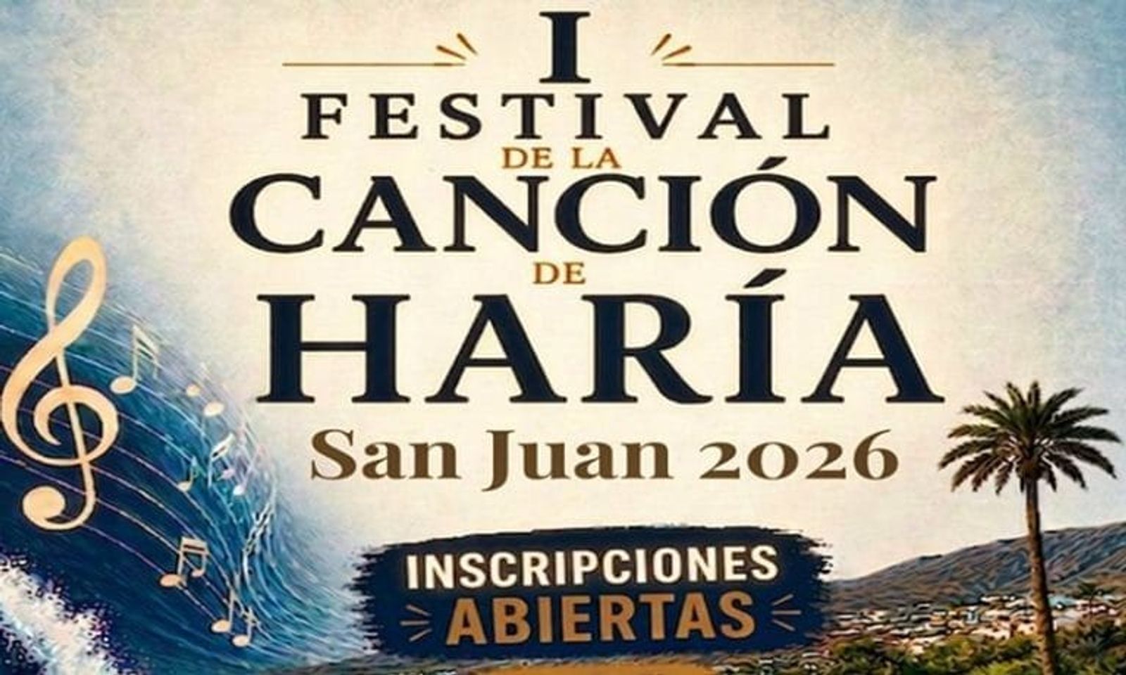 Haría abre las inscripciones para la primera edición de su Festival de la Canción