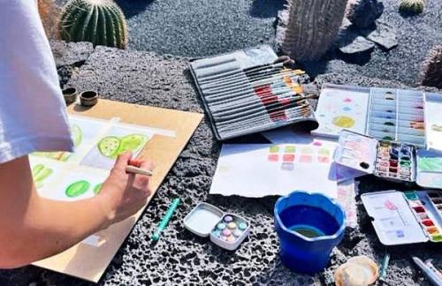 Los CACT organizan talleres de acuarelas para jóvenes en mayo