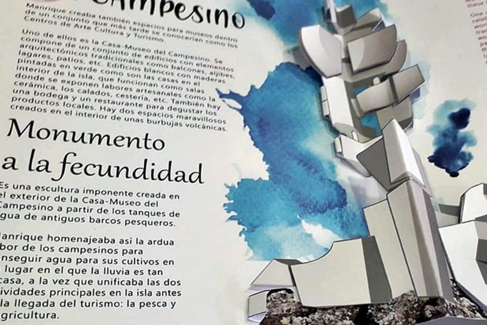 ‘César Manrique Pop-Up’, un recorrido tridimensional por la vida del artista