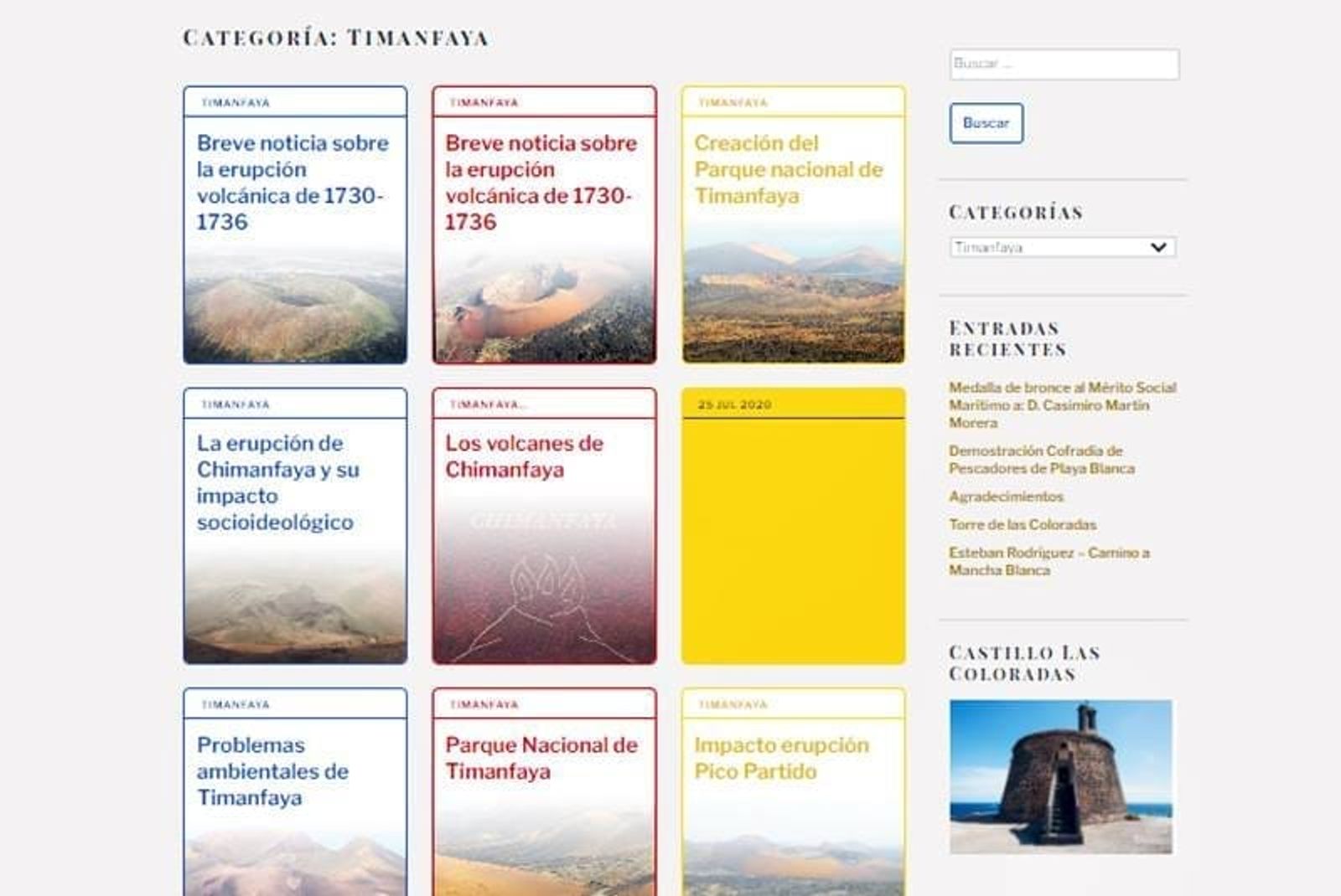 Yaiza recoge en una web toda la historia del municipio