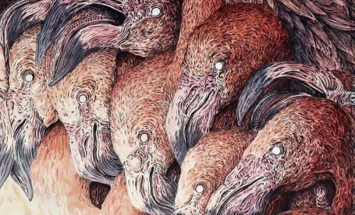 Abierta la exposición ‘Una luz negra’ de Marco Alom en la Casa de la Cultura de Arrecife