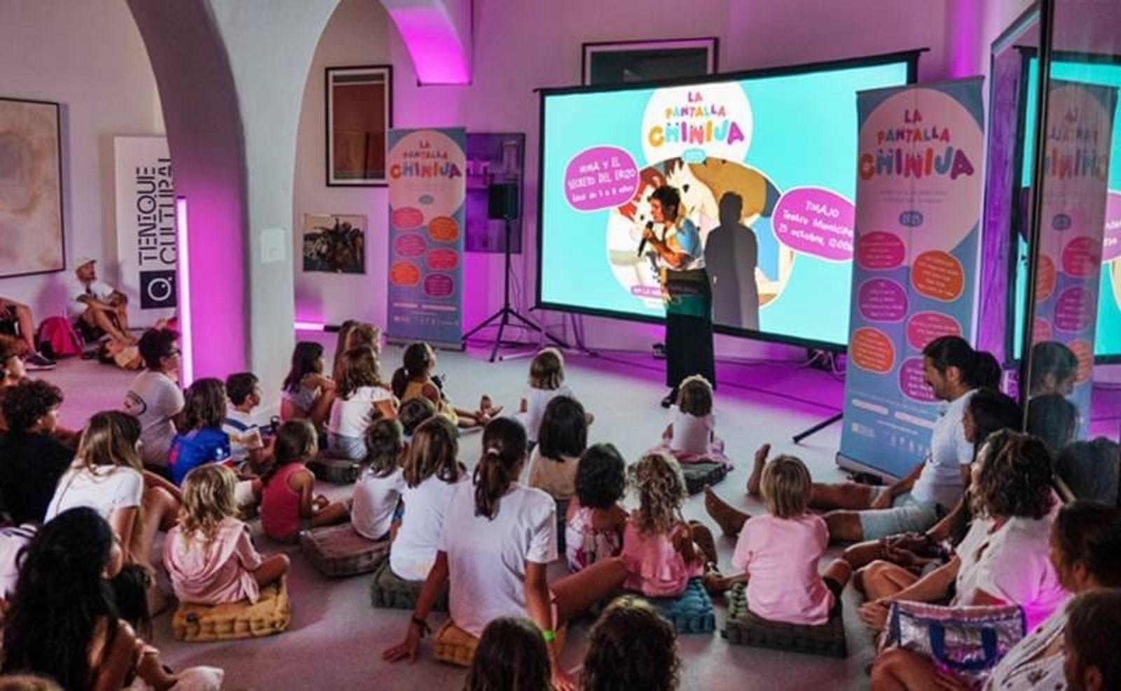 Haría acoge la proyección de ‘Mironins’ y un taller creativo para familias
