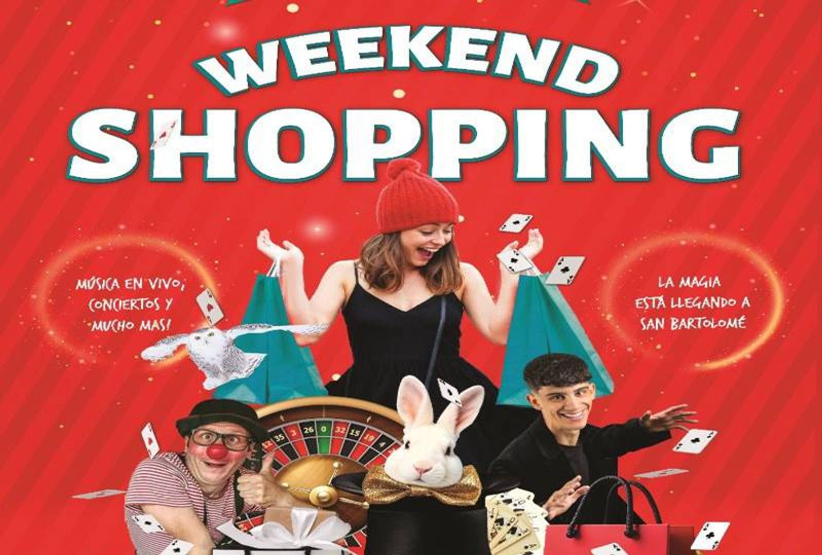 San Bartolomé se adentra en la Navidad con la XV edición del Weekend Shopping 2025