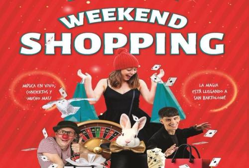 San Bartolomé se adentra en la Navidad con la XV edición del Weekend Shopping 2025