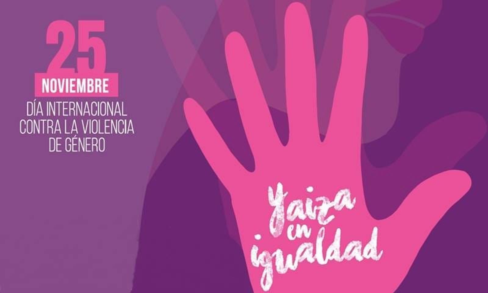 Este jueves arranca el programa de actos en Yaiza con motivo del Día Internacional contra la Violencia de Género