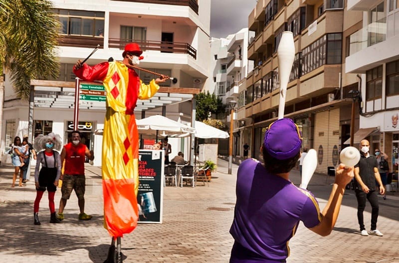 Lanzarote se adhiere al manifiesto ‘Artes de calle para la transformación social’