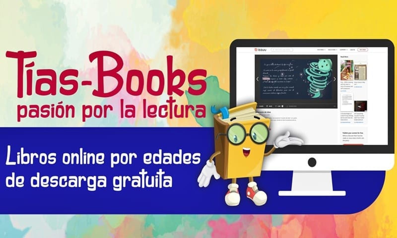 Tías inicia una campaña en línea para fomentar la lectura entre los más jóvenes
