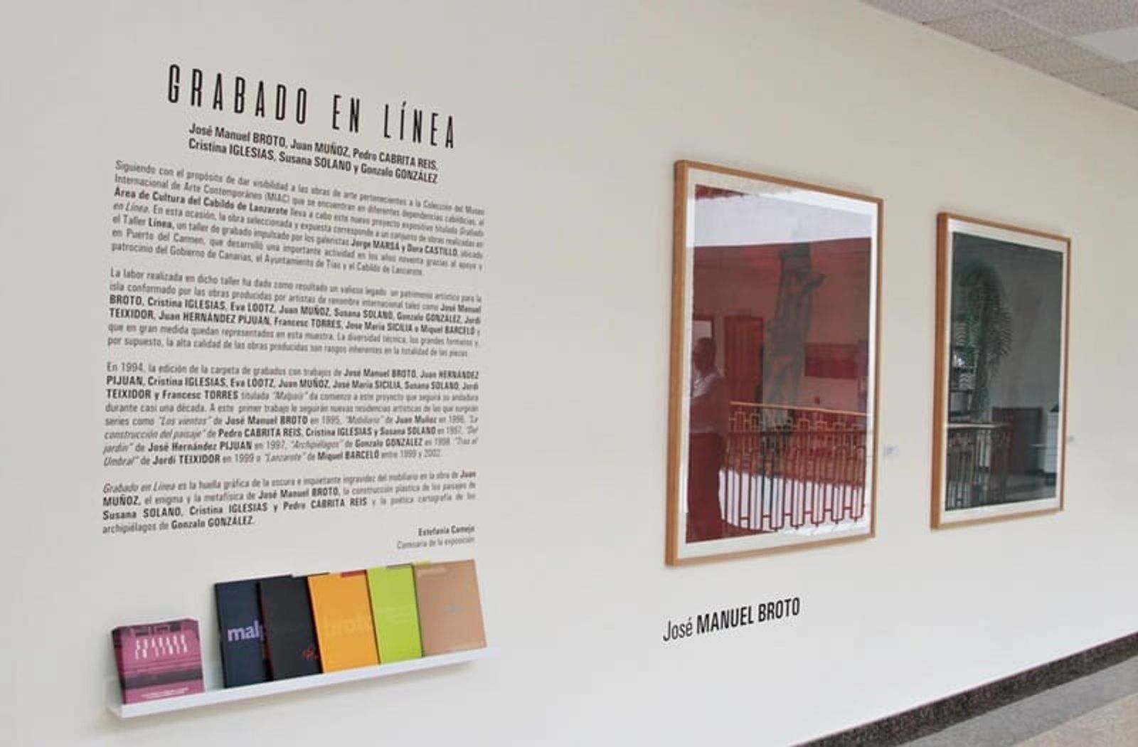 La exposición ‘Grabado en línea’ recoge el trabajo de 4 premios nacionales de Artes Plásticas