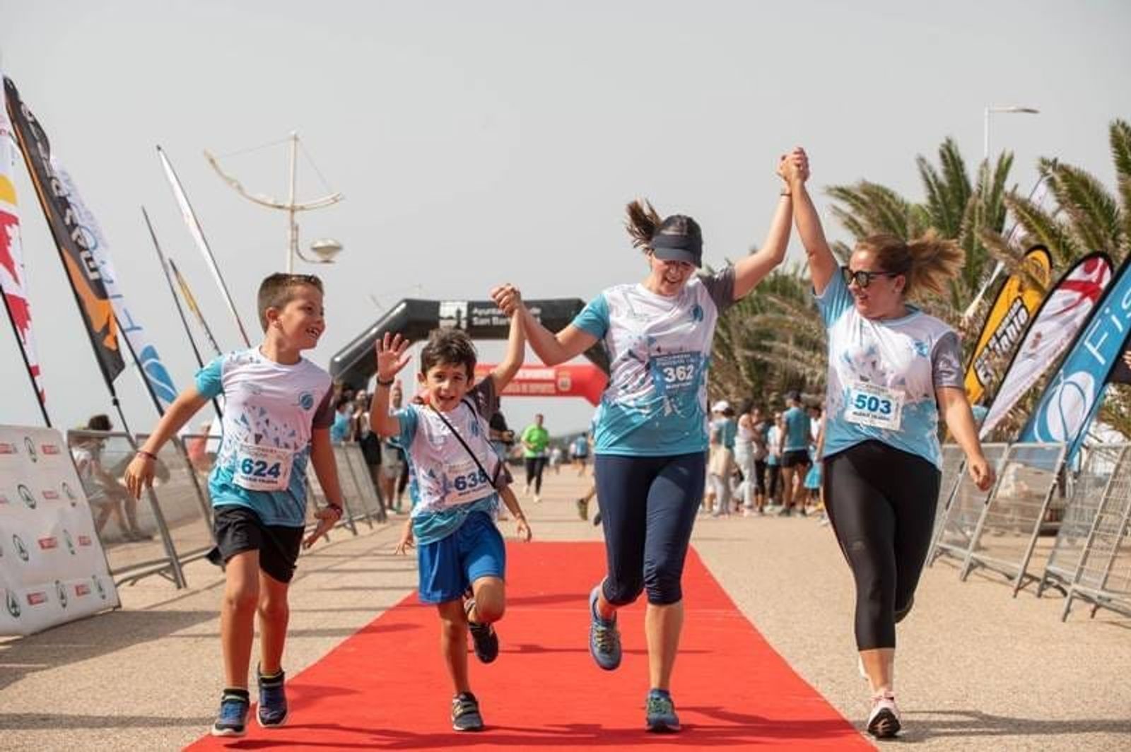 Playa Honda vuelve a protagonizar la carrera solidaria Fisiosan Inclusiva 5K
