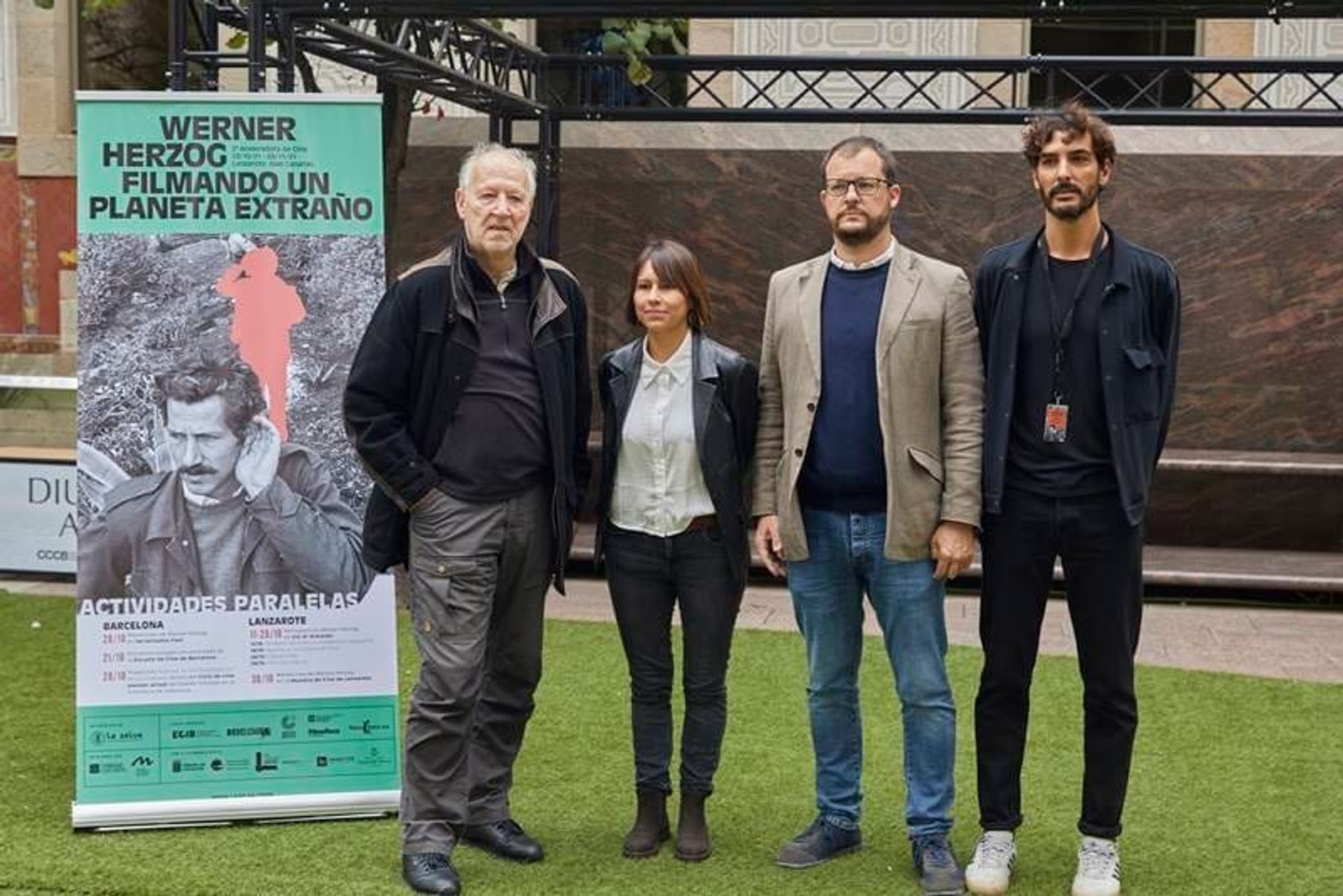 Werner Herzog vuelve a Lanzarote medio siglo después para impartir un taller