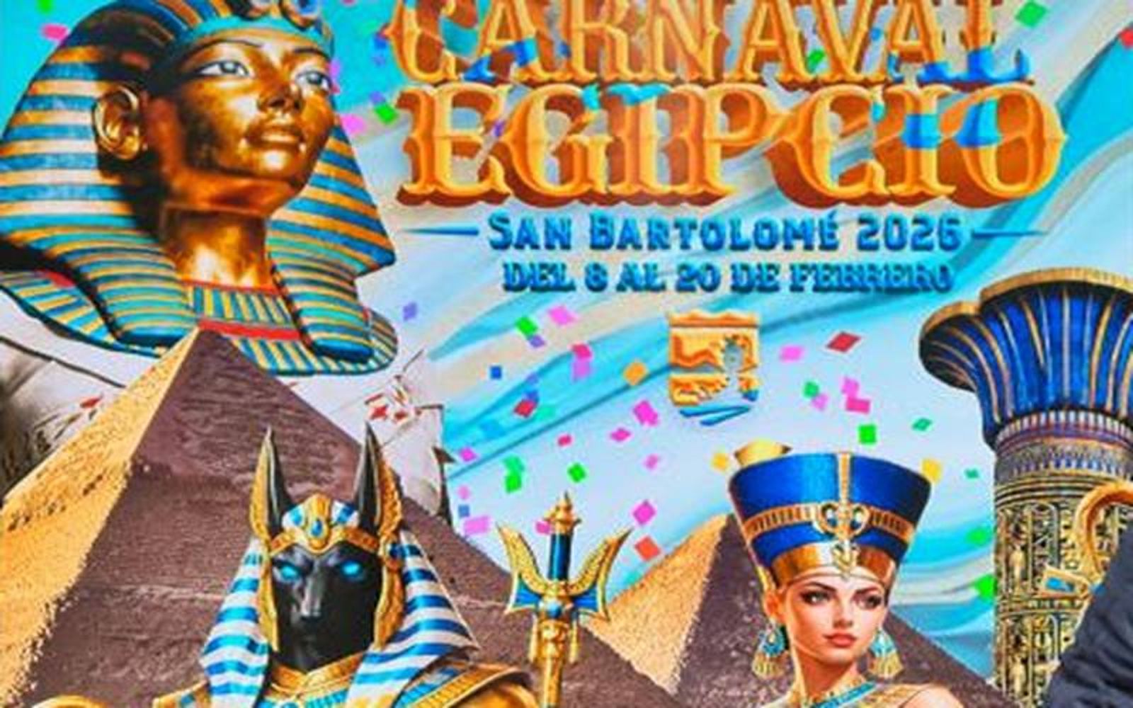 San Bartolomé intensifica la programación del Carnaval con actividades infantiles y familiares durante la semana