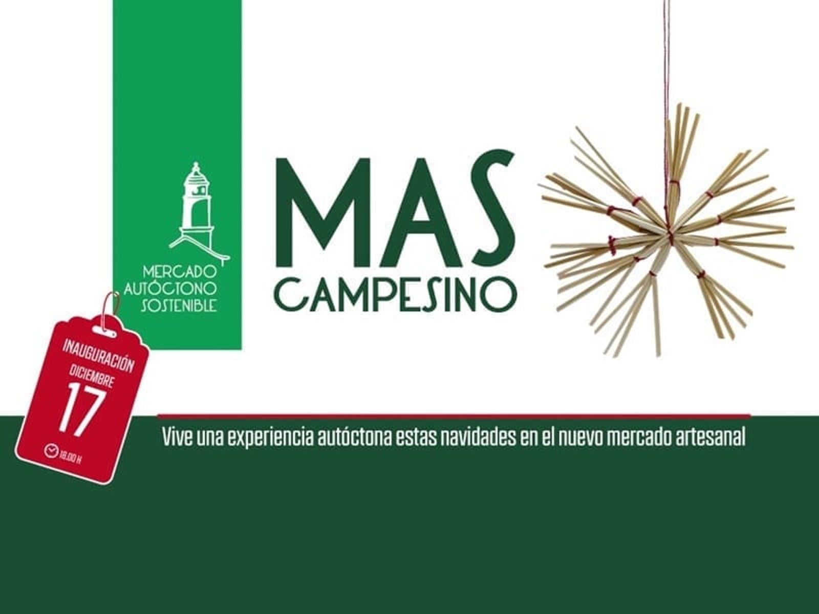 MAS Campesino, un mercado tradicional que aspira a la sotenibilidad
