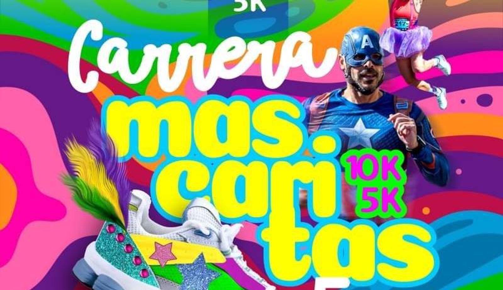 La Carrera Mascaritas, primera prueba de la VI Copa de Carreras Populares de Tinajo