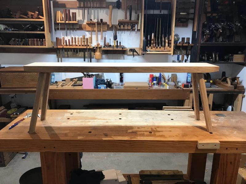 Oak Bench