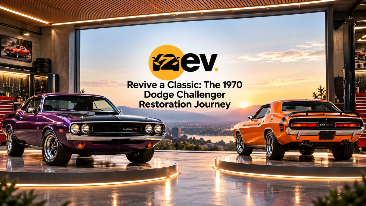 Revive a Classic: The 1970 Dodge Challenger Restoration Journey