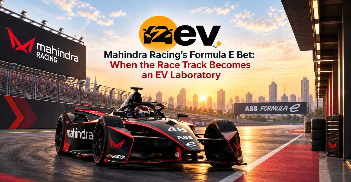 Mahindra Racing's Formula E Bet: When the Race Track Becomes an EV Laboratory
