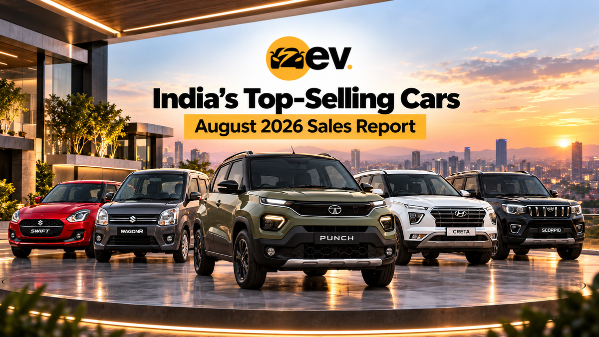 Top 10 Cars Sold In August 2026: Tata Punch Leads As Maruti Dominates The List