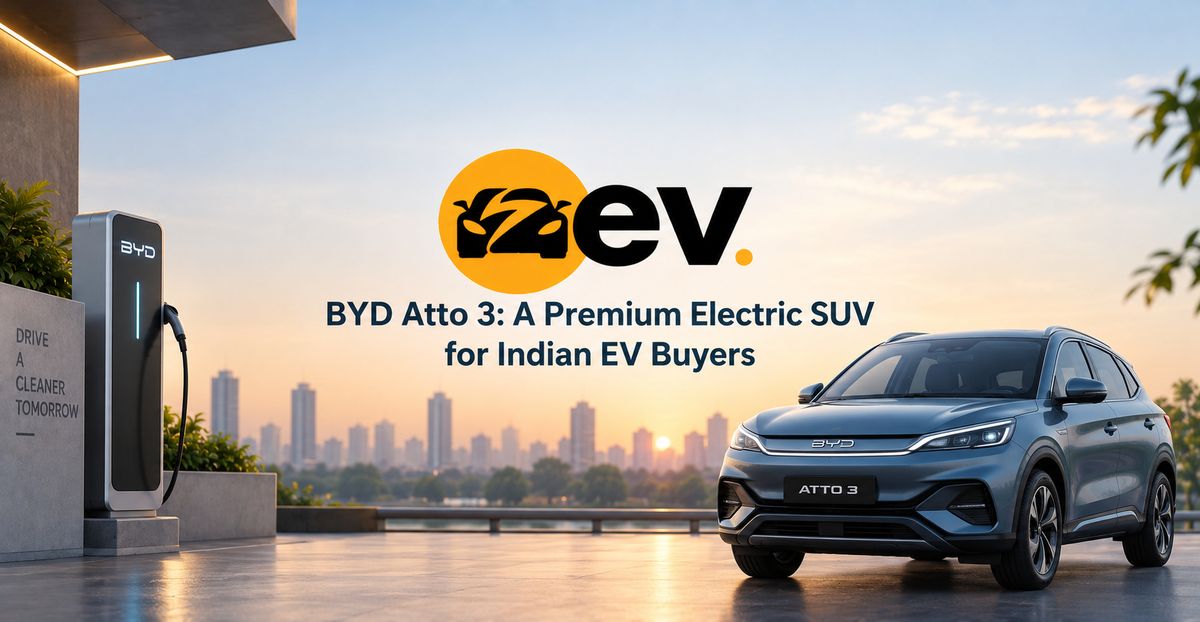 BYD Atto 3: A Premium Electric SUV for Indian EV Buyers