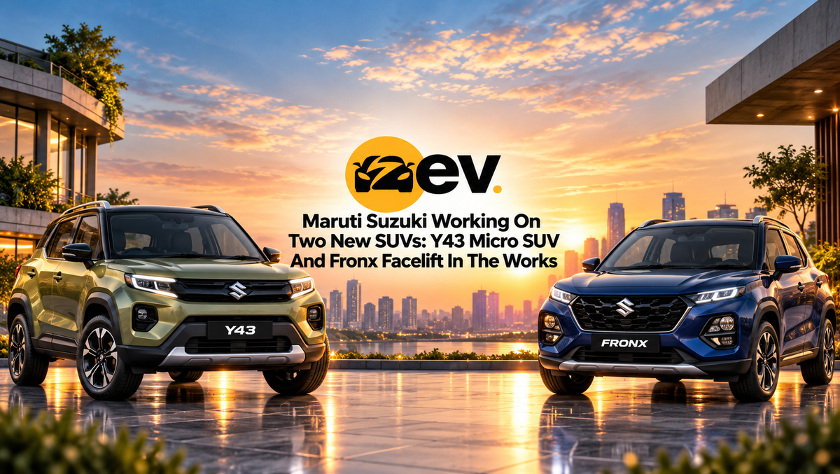 Maruti Suzuki Working On Two New SUVs: Y43 Micro SUV And Fronx Facelift In The Works