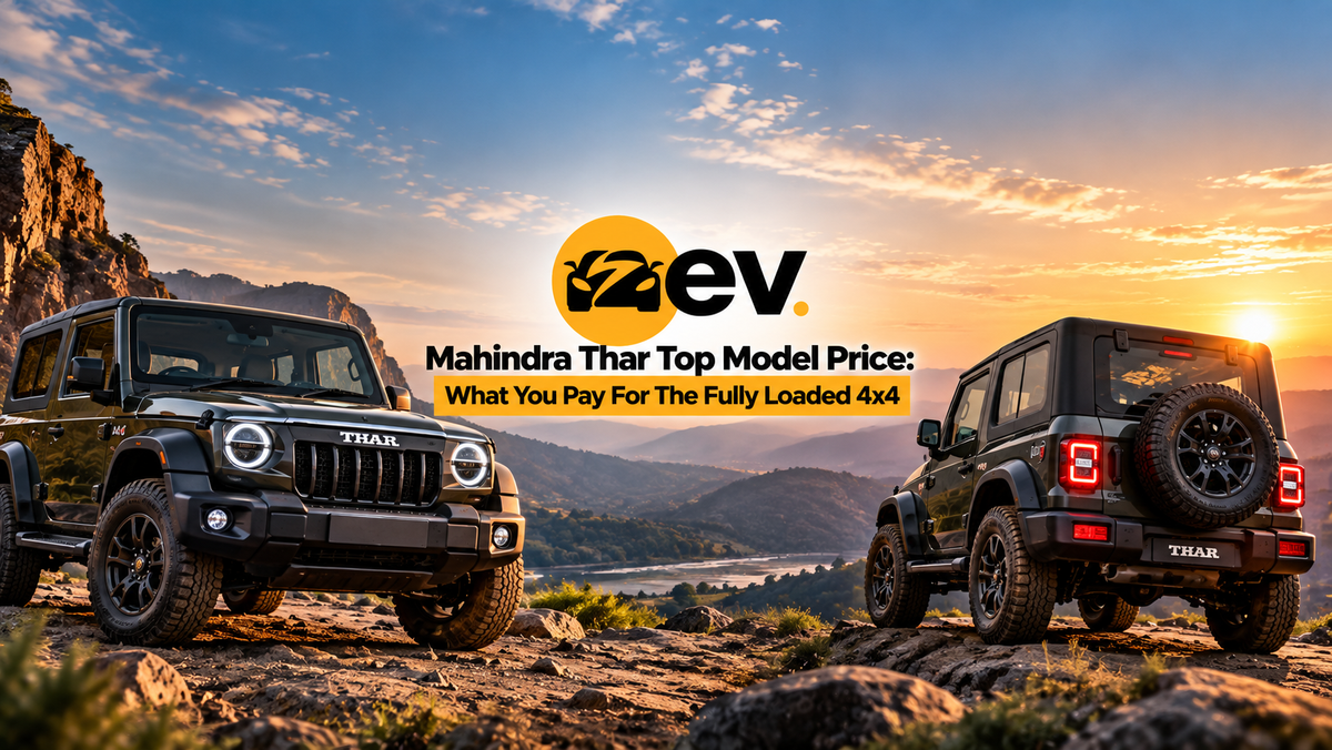 Mahindra Thar Top Model Price: What You Pay For The Fully Loaded 4x4