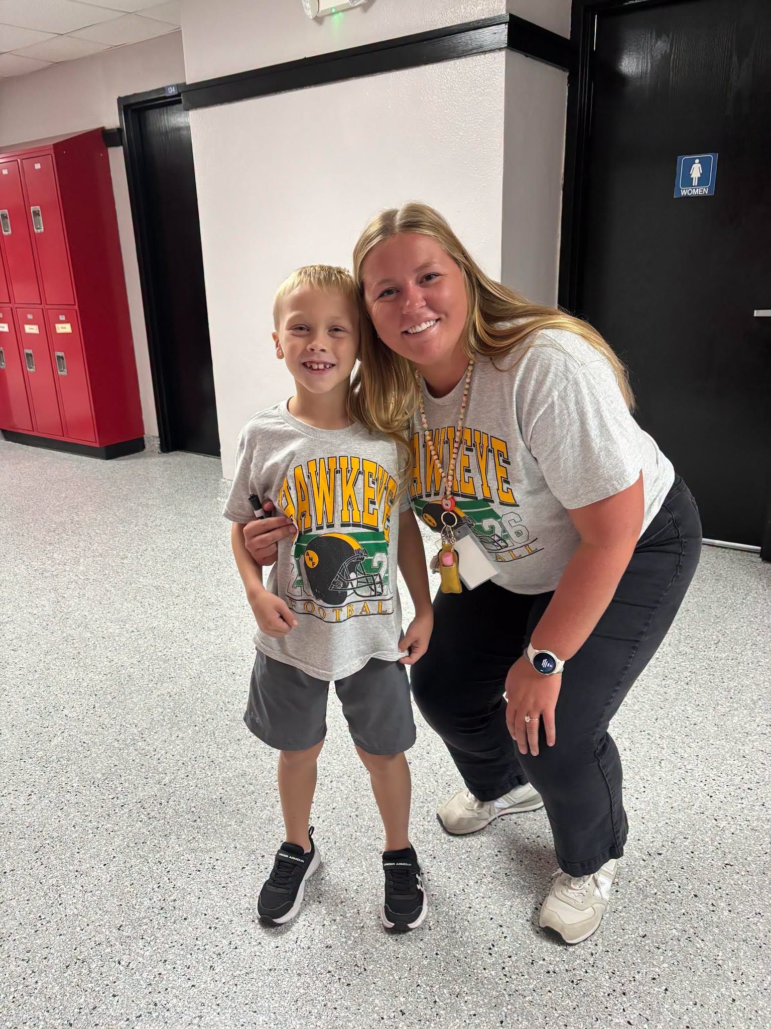 Mrs. Anderson & Student