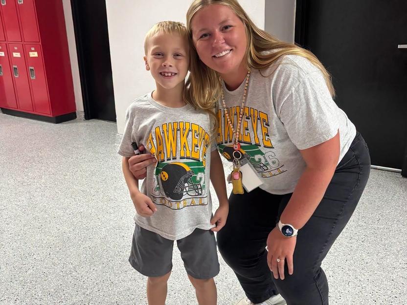 Mrs. Anderson & Student