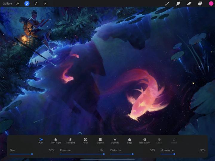 Liquify — Procreate Handbook