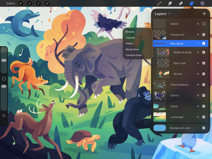 Organize — Procreate Handbook